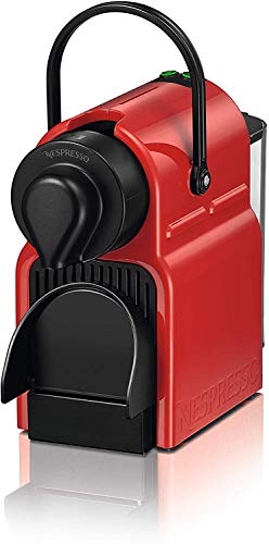 Image of Nespresso Inissia Coffee Capsule Machine, Ruby Red by Krups
