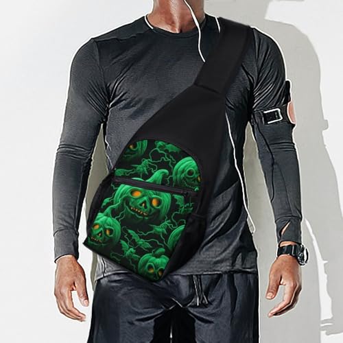 Mochila bandolera ligera para senderismo y viaje miniatura 7