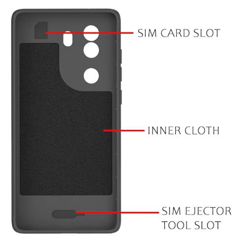 Image of Shockproof Case for Vivo V40e 5G / iQOO Z9s 5G | Full Camera Protection | TPU Flexible Back Cover for Vivo V40e 5G / iQOO Z9s 5G (Graphite Grey)