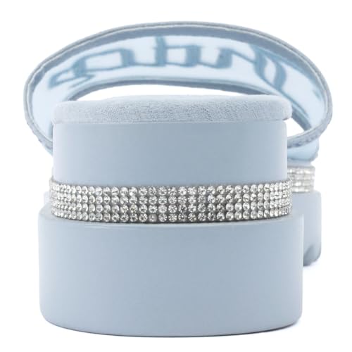 Juicy Couture Women's Platform Slide Sandals – Rhinestone Slip-On Wedge Slides with Cushioned Footbed and Non-Slip Sole for Casual or Dressy Wear3