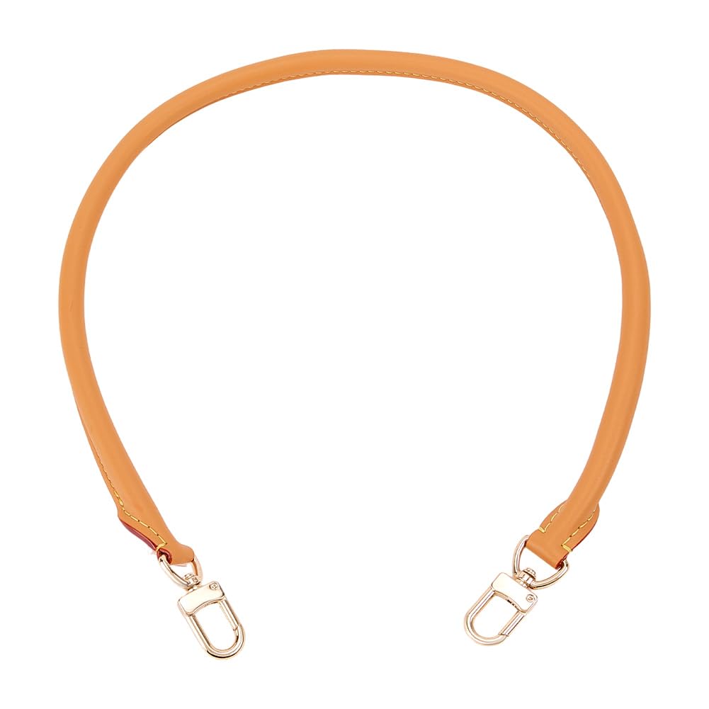 Bandoulière de rechange cuir chameau courte 68cm pour sac à main Pochette