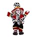 Fenteer 18cm Poupée en Porcelaine Clown Drôle Cadeau pour la Saint-Valentin Fête des Mères Noël Anniversaire #3