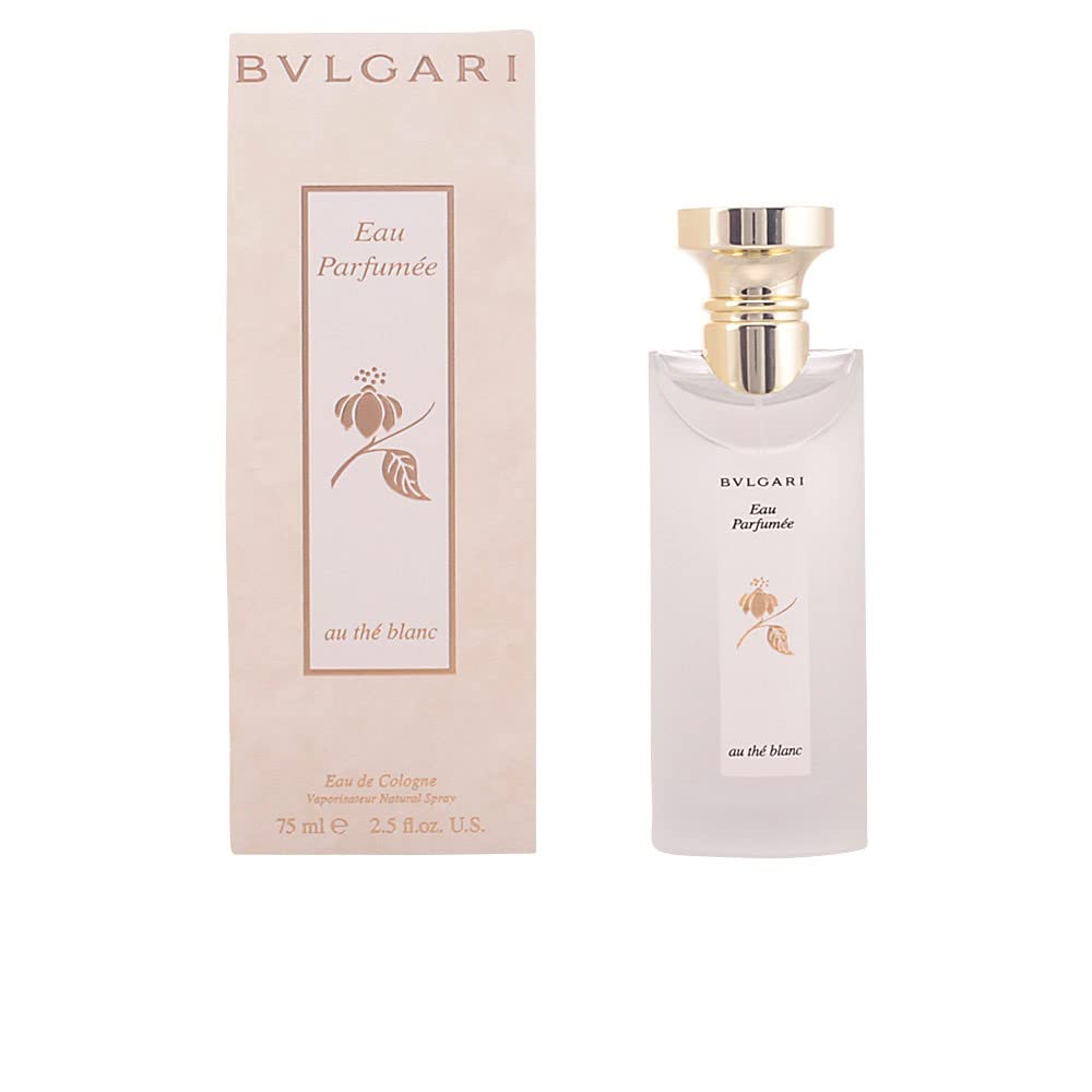 Bvlgari Eau Parfumée Au Thé Blanc 75 ml Eau de Cologne Spray, Fresh