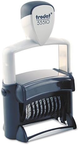 Professional Numberer, Self-Inking, Type Size 2, 10 Digits, Black