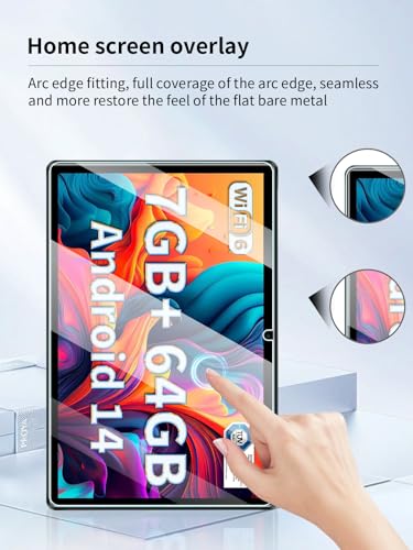 Protector de pantalla para tablet DOOGEE U9 10 pulgadas 2 unidades miniatura 4