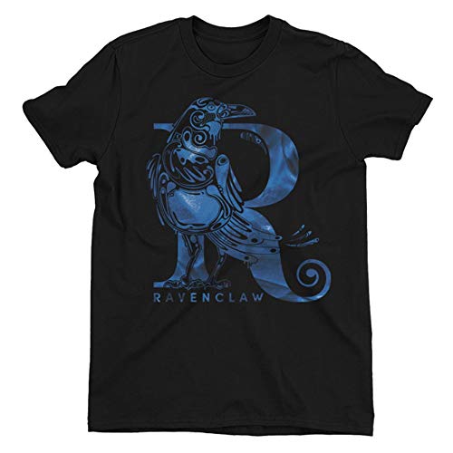 Harry Potter Ravenclaw Raven Black Men's T-Shirt XX-Large Cover