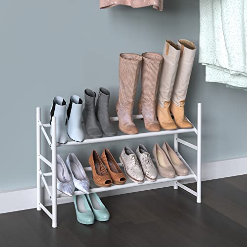 Closetmaid 8111 Stack And Expand Shoe Rack, White #TOP4