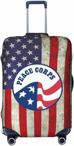 LOKLNEYK Peace Corps Luggage Cover