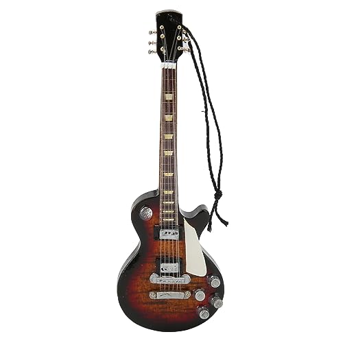 Décoration de Guitare électrique Miniature, Modèle de Guitare électrique Miniature en Bois Massif à Haut Réalisme Tout Assorti pour le Festival de Musique pour les Mélomanes pour - Les Beatles, Paul McCartney, John Lennon, RIngo Starr, George Harrison Décoration de Guitare électrique Miniature, Modèle de Guitare électrique Miniature en Bois Massif à Haut Réalisme Tout Assorti pour le Festival de Musique pour les Mélomanes pour – Image 7