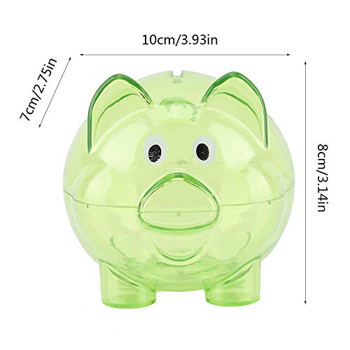 Babyspeelgoed, speelgoed voor 1 jaar oude jongen Peutermeisjesspeelgoed Spaarpot voor meisjes Peuterleerspeelgoed met varkensbank voor varkensbanken(Small green) - Image 5