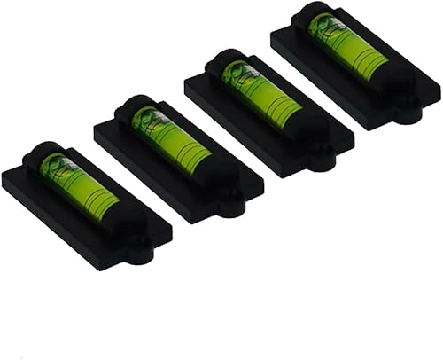 Miniatura 5 de Mini nivel de burbuja portátil nivel cuadrado con agujeros de montaje para uso doméstico pequeño (azul) (l57698)