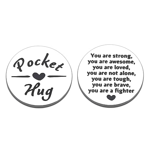 Pocket Hug Gift Get Well Soon Gifts for Men Cancer Gift for Cancer Survivor After Surgery Gifts for...