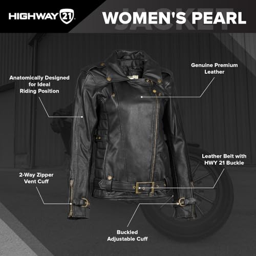 Highway 21 Pearl Leather Jacket