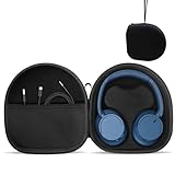 Headphone Case for Sony WH-CH710, WH-CH720N, WH-1000XM4, JBL Tune 720BT, 710BT Noise-Canceling Wireless Headphones – Travel Carrying Case with Removable Inner Tray (Black)