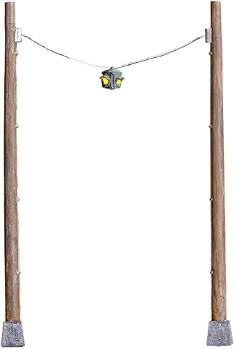 Woodland SCENICS - Semáforo intermitente suspendido, 2 unidades, escala N