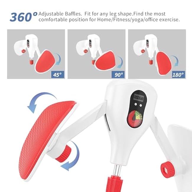 Thigh Exerciser Pelvic Master Floor Muscle Strengthening Device for Women, Adductor Machine for Leg and Thigh Workout Fitness Equipment