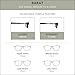 Clic Magnetic Reading Glasses for Men or Women, Soft Foldable Band, Computer Readers, Barat (M-XL, Tortoise, 2.50 Magnification)