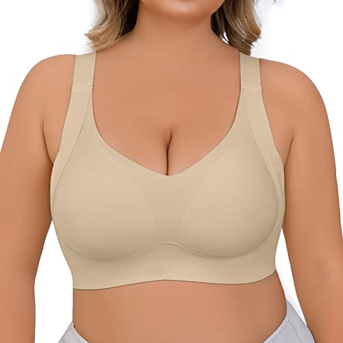 Soft Sleep Wirefree Bras for Women Full Coverage No Underwire Everyday Bras Comfortable Sports Bras4