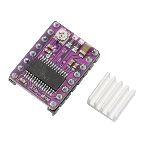 DEWOTHV DRV8825 Stepstick Schrittmotor-Treibermodul 8.2V-45V 2.5A mit Kühlkörper for 3D Drucker Zubehör RepRap RAMPS 1.4 (Pack of 3)