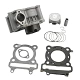 Scooter Cylinder Block Kit 125cc 4-Stroke Engine Compatible With Automotive Motorcycle Parts Jet 14 125 Jet X 125cc E5 For Part Number 12100-MB1-000