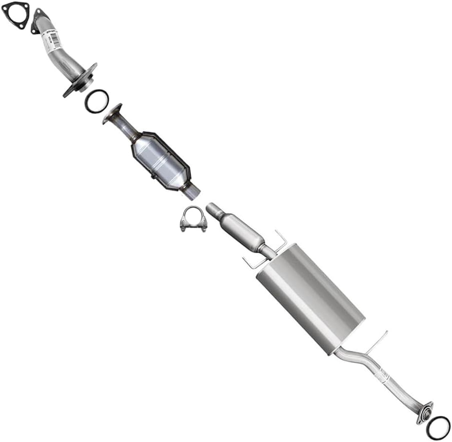 Exhaust Rear Pipe Catalytic Muffler Kit Compatible for 2009-2011 Mazda Tribute 2.5L | EPA-Approved | Stainless Steel | Northeastern Exhaust | Free Gaskets and Clamp Included | Direct-Fit Replacement