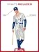 Smiffys Elton John Deluxe Sequin Baseball Costume for Adults, Jumpsuit and Cap, Silver and Blue, Officially Licensed, Perfect for Music-Themed Events and Fancy Dress