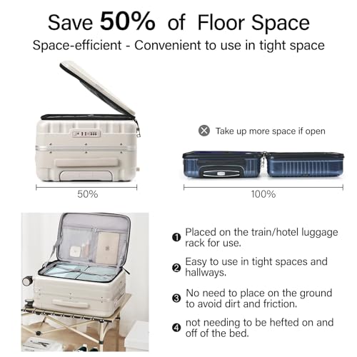 Hanke 20 Inch Carry On Luggage