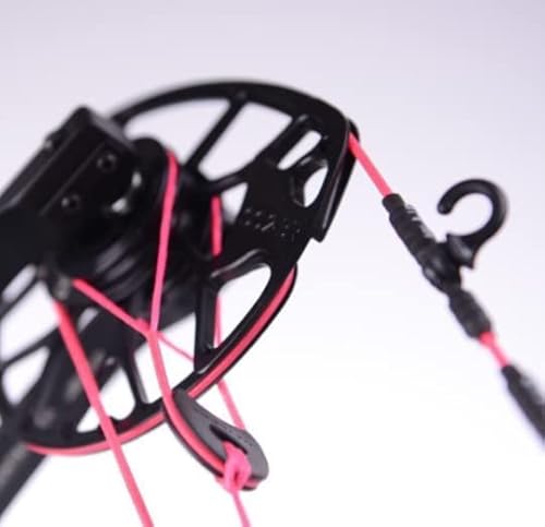 Zerodis 4Pcs Tail Silencers, Rubber Archery String Stabilizer For Compound Bow String Stabilizer Vibration Damper Shock Absorber(Black) #TOP1