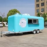 Friteuse pour aliments croustillants : une friteuse intégrée permet la préparation de collations croustillantes comme des frites et des ailes de poulet, qui sont parfaites pour les marchés alimentaires ou les événements pop-up où les aliments rapides et savoureux sont très demandés.