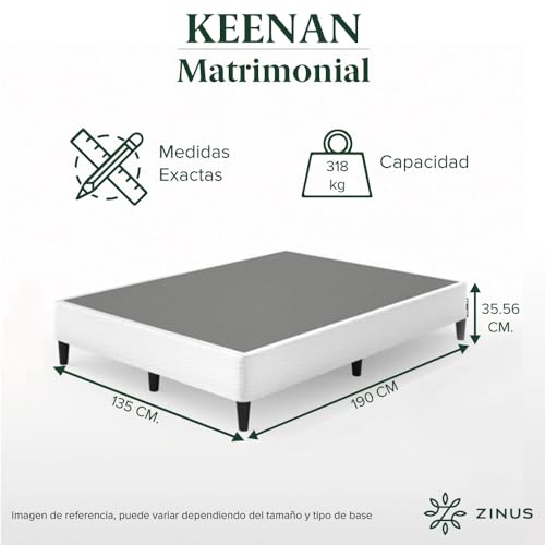 La mejor selección de Box Matrimonial los mejores 10. 5 Box Matrimonial marca Zinus (2)