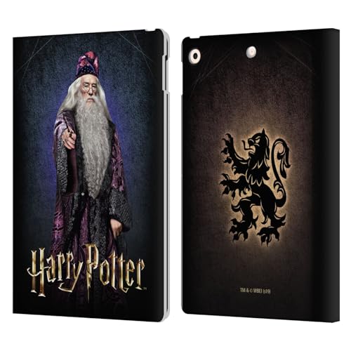 Étui portefeuille en cuir Apple iPad 10.2 coque Harry Potter Albus Dumbledore