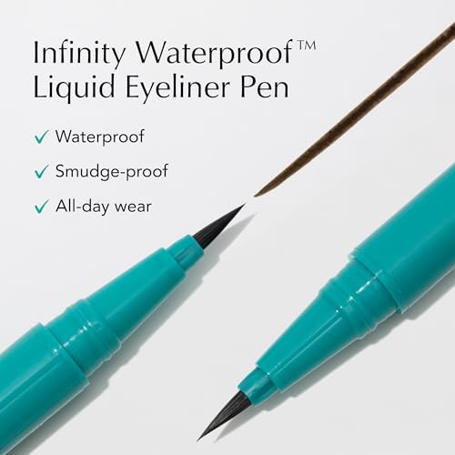 Delineador líquido negro mate resistente al agua miniatura 2