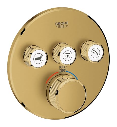 GROHE Grohtherm Triple-Function Trim