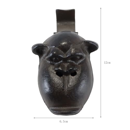 Cendrier maison fonte motif orangoutan une idée cadeau rétro originale - 8