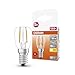 Produktbild OSRAM SPECIAL T26 FIL 10 kleine LED-Speziallampe mit E14-Schraubsockel, extrem kleine Bauform, Doppelpack, 1,3W, 110lm, 2700K, warmweißes Licht, gute Rundum-Lichtausstrahlung, lange Lebensdauer