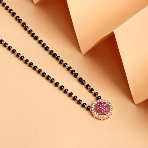 American Diamond Mangalsutra Set for Him & Her