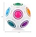 CUBIDI® Original Rainbow Puzzle Ball I Brain Teasers for Kids Ages 6-10 I for Boys and Girls 6+ Years I Travel Toy for Children | Fidget Ball Magic Ball