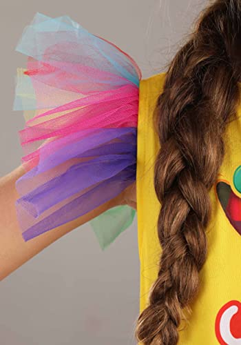 Disfraz infantil caja de crayones con vestido y diadema miniatura 4