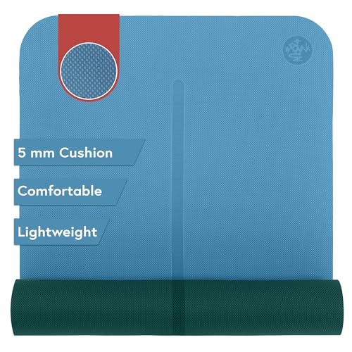 Manduka Begin Yoga and Pilates Mat - Bondi Blue (172cm)