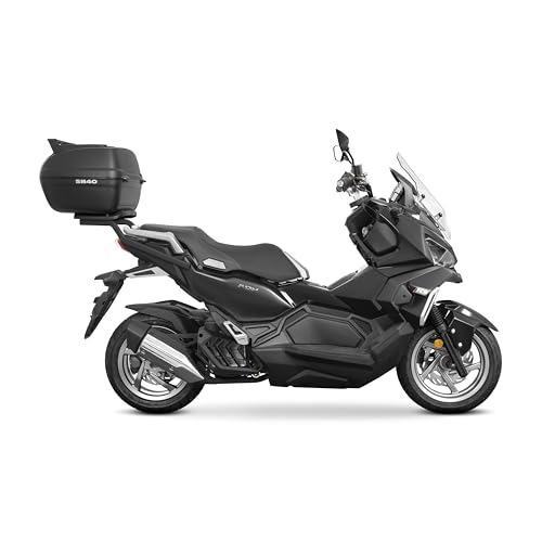 SHAD Top Master SYM ADX 125 Argenté support robuste au design épuré