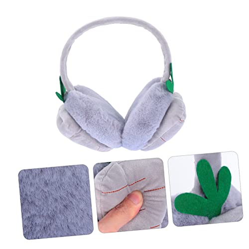 1pc Plush Earmuff for Boy Girl Ear Cover Cute Carrot Design for Outdoor Activities for Skiing Snowboarding and More3
