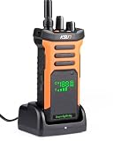KSUN Ham Radio Long Range Hight Power, Handheld UHF Radio 9800mAh Rechargeable Walkie Talkies for Adults with USB-C Charging, Flashlight, SOS Alarm for Hunting Survival
