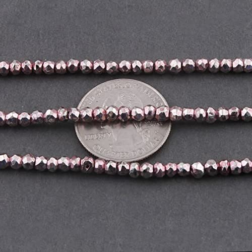 Pyrite rose 3.5mm : tissez des liens et des bijoux chargés d'émotion