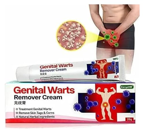 2023 Crema para V-errugas G-e·nitales,Wart R-emover Cream,C-uello Axila Wart Tratami-ENTO,H-erpes R-emover Wart O-intment Genital Genital Vulva C-ondyloma A-cuminatum (1 Pcs)