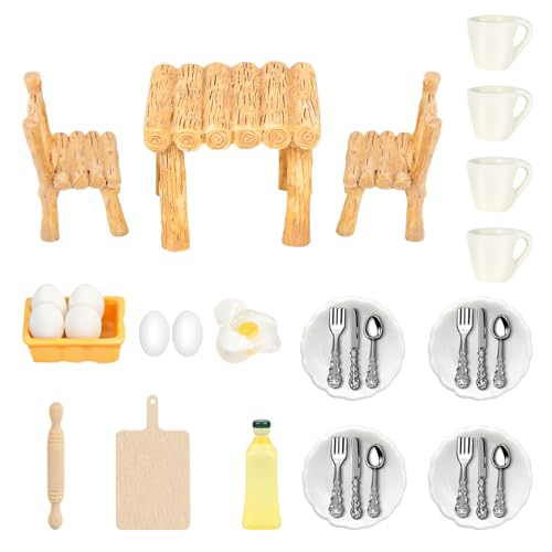 Wichtel Zubehör,Wichtel Backset Wichtelzubehör Miniatur Zubehör Weihnachtswichtel Zubehör Puppenhaus Zubehör Weihnachten Wichtel küche Wichtel Zubehör Backen