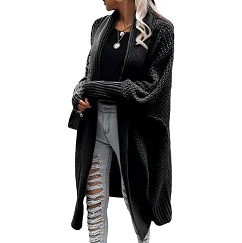 Manteau pull ouvert pour éviter le froid de l'automne