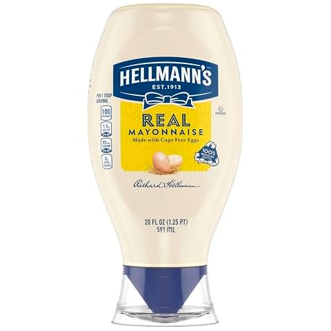 Hellmann's Real Mayonnaise Squeeze Bottle Cover
