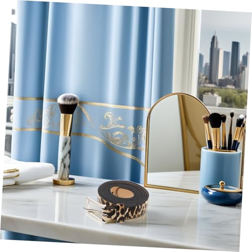 Leopard PU Leather Belt for Women Stylish Vintage Decoration Waist Belt for Jeans and Pants Light Brown Fashion Accessory for Daily and Special Occasions3