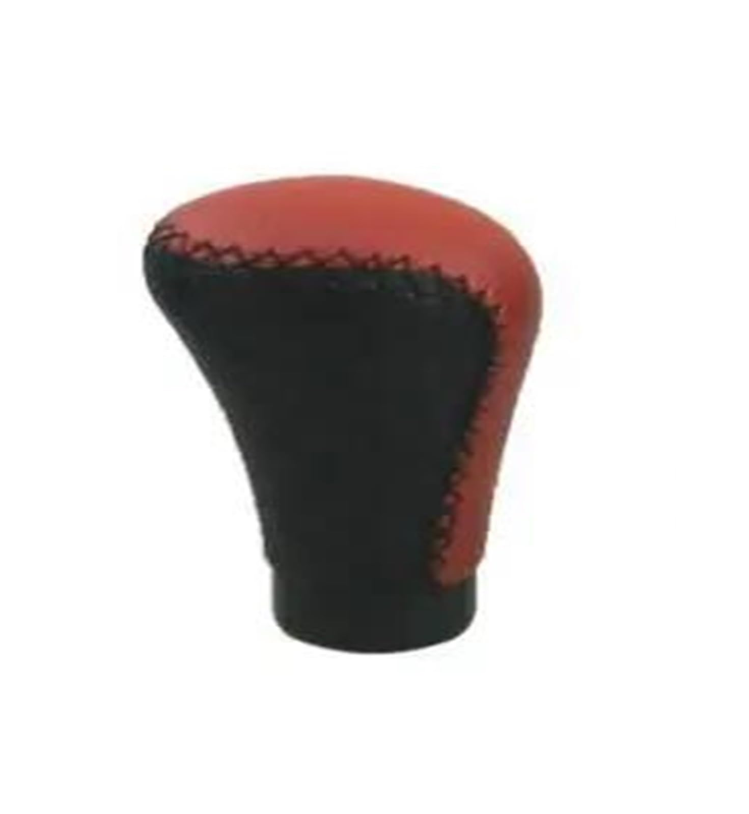 AHRPKAMERD Gear Shift Knob 1pcs Car Manual Carbon Leather Shifter Universal Shift Knob Gear Shift knob(Red)
