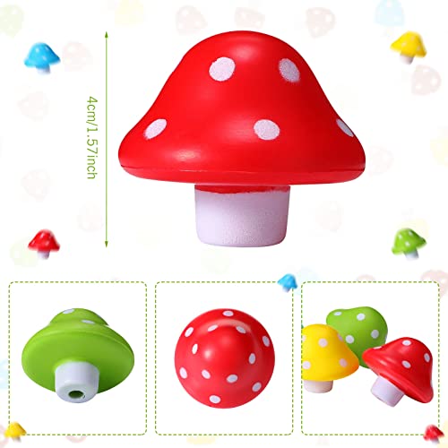 Jerify-Mushroom-Toys-Mini-Stress-Balls-Mushroom-Party-Favors-PU-Foam-Stretchy-Balls-157-Inch-Stress-Relief-Fidget-Toys-Bulk-for-Festival-Trinkets-Adults-Anxiety-Relaxing-bright-Colors-20-Pcs